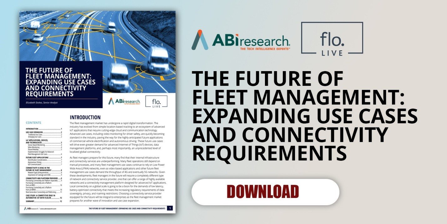 Download whitepaper on the future of fleet management connectivity