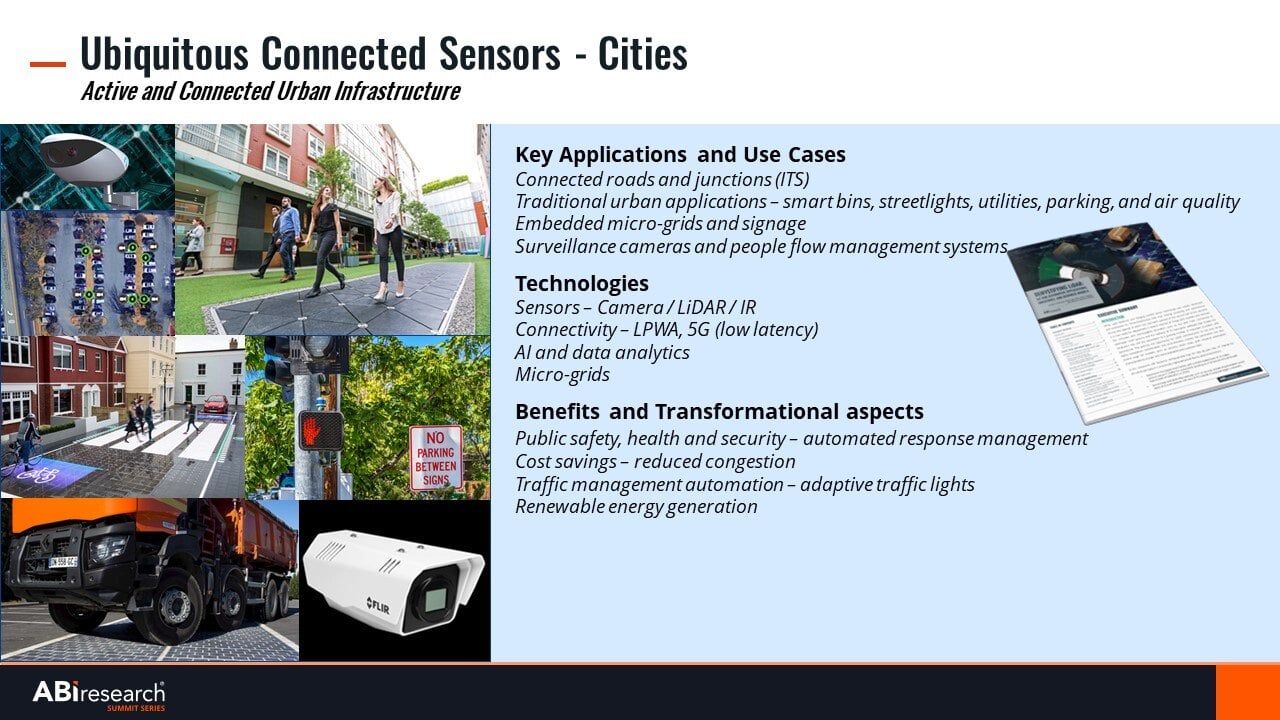 Ubiquitous Connected Sensors - Cities